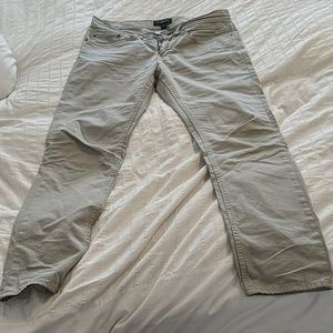 Banana Republic Grey Chino Pants